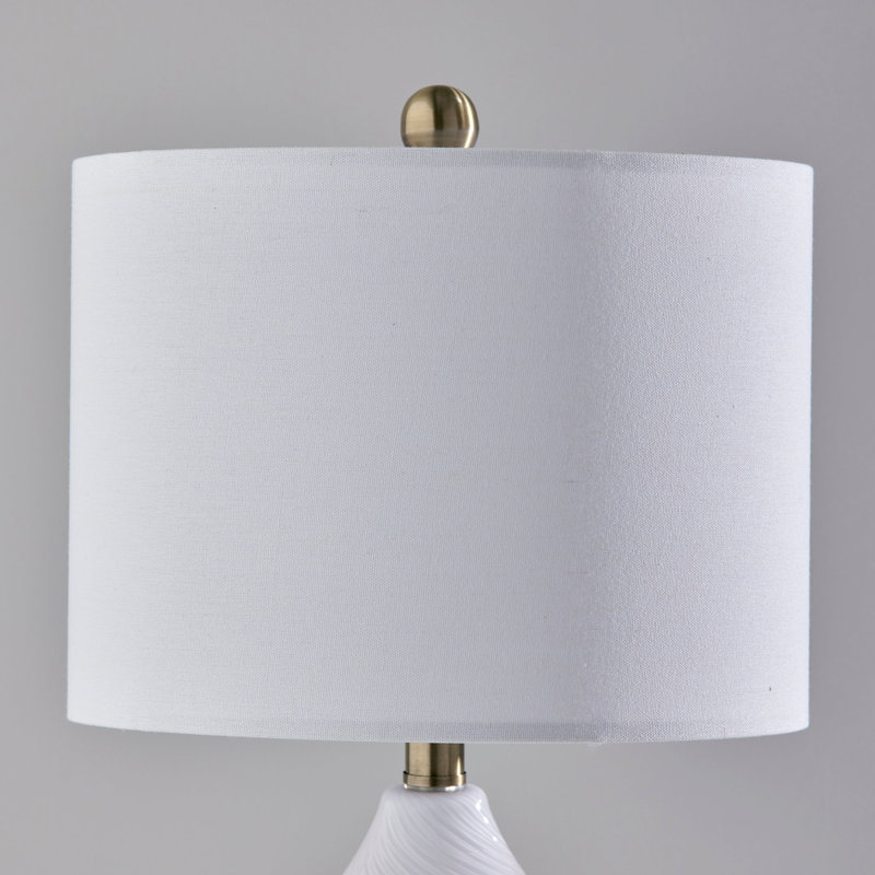 Ensemble de 2 lampes de table Freya, Blanc