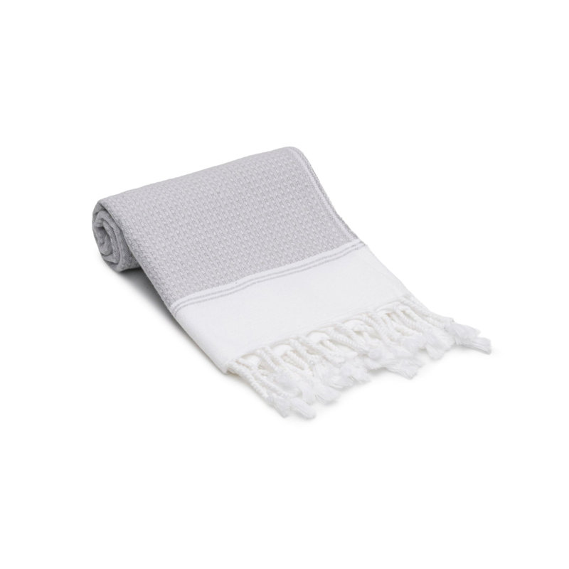 Ensemble de serviettes en coton Pria, Light Gray