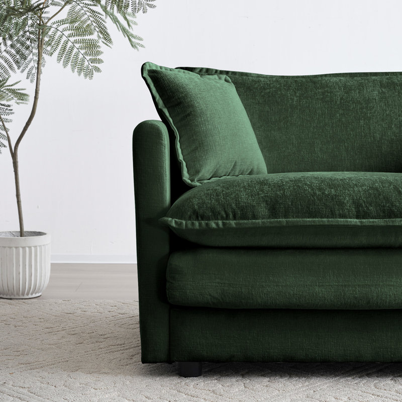 Repose-pieds Chenille