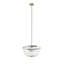 Lustre 2 lumières perlé