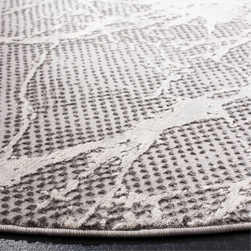 Kellogg Performance Abstract Rug, Round 6'7"