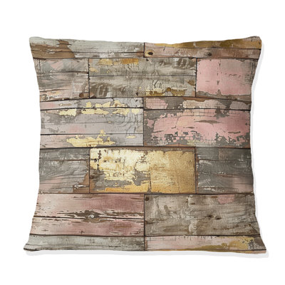 Vintage Barnwood Charm III - Country Pillow