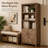 Hawthorne 71.9''Tall Bookcase with Storage Cabinet