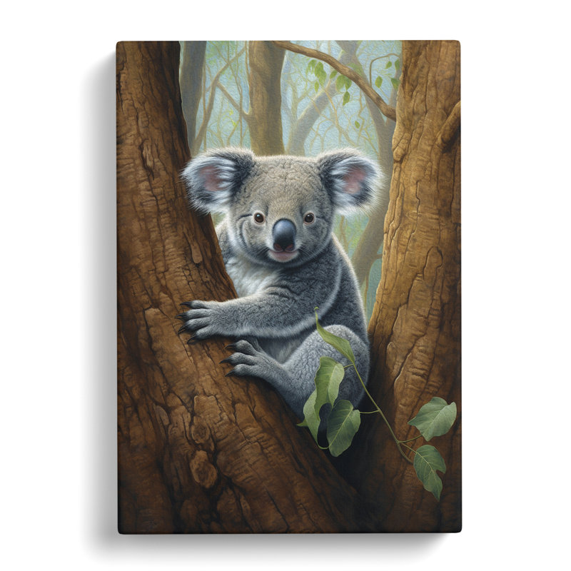 Koala Bear Symbolism No.2 - Print, 50cm H x 35cm W x 3cm D