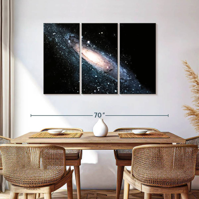 Oberle Beautiful Galaxy, 36" H x 57" W