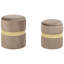 Amarjit 34cm Wide Velvet Round Pouf Ottoman with Storage-929093679