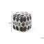 Quin 45cm Wide Square Ikat Pouf Ottoman