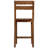 Shawn Solid Wood Counter Stool with Solid Wood Frame