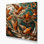 «Birds Rufous Bellied Thrush», art mural sur toile