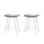 Tabouret de comptoir rembourré Luna-100681377-100681380