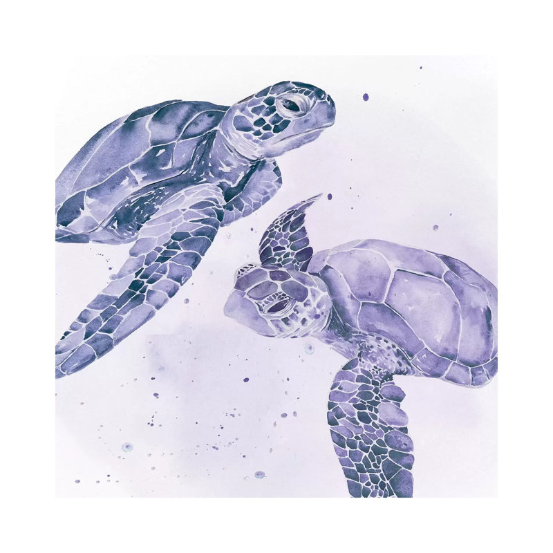 Underwater Halcyon IV by Jennifer Paxton Parker - Wrapped Canvas Gallery-Wrapped Canvas Giclée, 93.98 cm H x 93.98 cm W