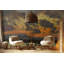 Papier peint coucher de soleil coucher de soleil orange Moody-1775579087