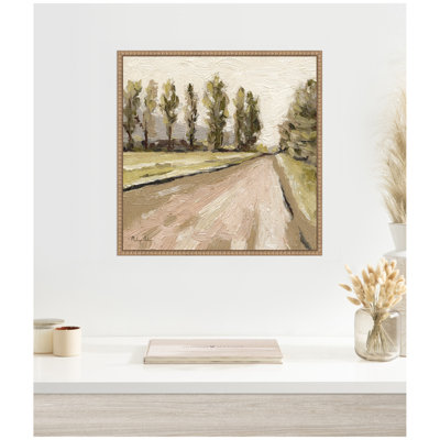 «Petit View No 9» par Mackenzie Nelson, reproduction d'art sur toile encadrée