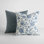 Ensemble de 2 coussins décoratifs en coton jacobin
