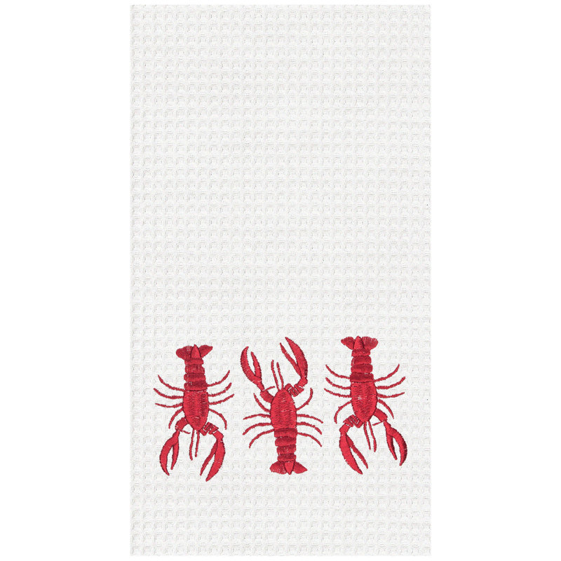 Serviette 3 homards