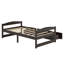 Lit plateforme avec deux tiroirs-104426413
