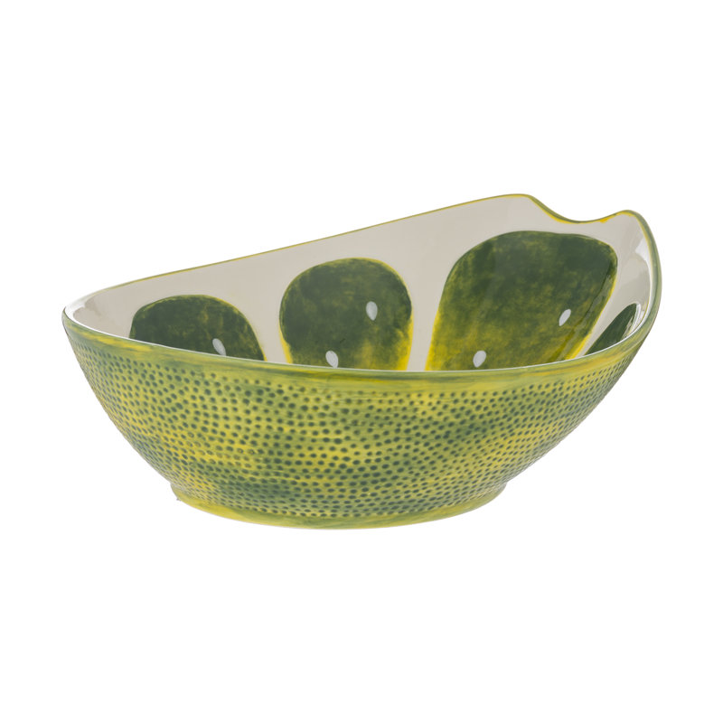 World Foods 27.5cm Lime Oval Bowl