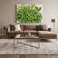 Art mural botanique sur toile vert Origan-2071779582