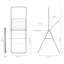 Metal Foldable Freestanding Drying Rack