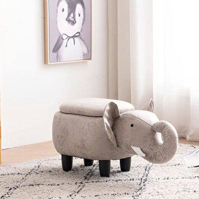Vegan Leather Footstool