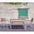 Steel Outdoor Dining Chair with Cushions