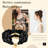 Black Scrunchie Keychain Wristlet