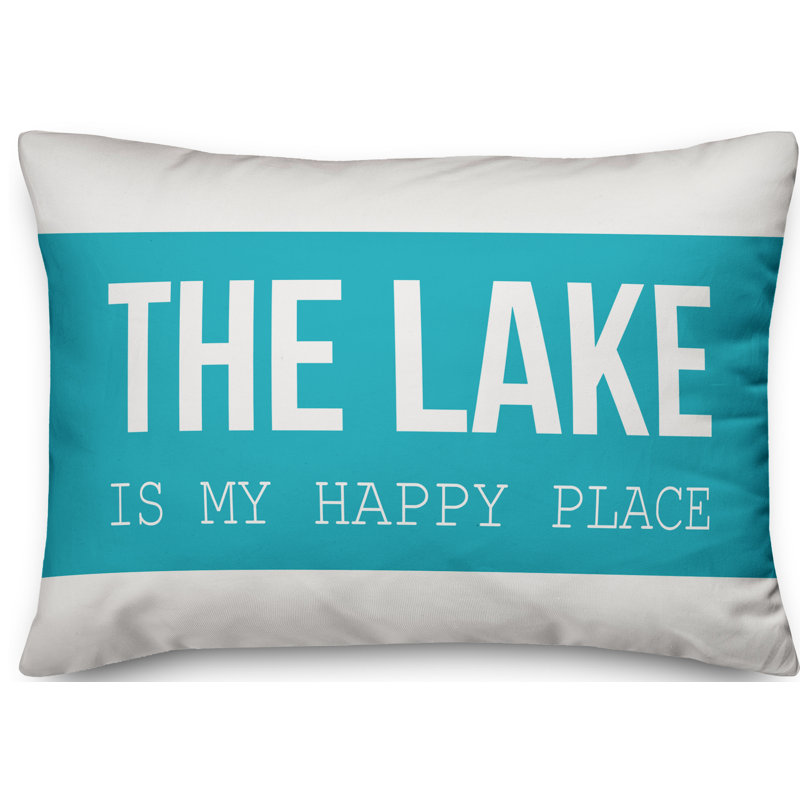 Outdoor Reversible Throw Pillow