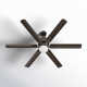 Kiska 60'' 6 Blade Ceiling Fan with LED Light Kit