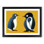 Young Penguins Abstract - Framed Print-2043635665-2043635676