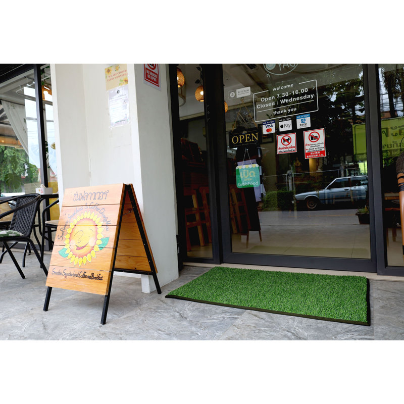 Paladin Mat Company - Collection Signature - Tapis d'extérieur, L 29 po x L 45 po, Vert
