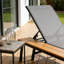 CHAISE WATERLOO CHAISE AVEC TABLE LATÉRALE EN BOIS FIXE