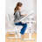 Kids' Height Adjustable Desk and Chair DESK-V201B Series-1648811317