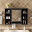 Armoire de toilette murale 42 po 3-en-1, miroir haute définition avec tablette réglable et porte à fermeture en douceur-238893759