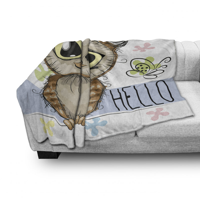 Hand Woven Throw Blanket, 60" W x 80" L