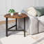 2 pièces Table basse triangulaire avec pieds en métal-2102905143-2102905145
