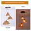 3 - Light Rattan Farmhouse Boho Cluster Pendant Light