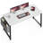 55" Computer Desk with Metal Frame, Waterproof Surface & Storage Bag – Ideal for Office Use-958896032-958896037