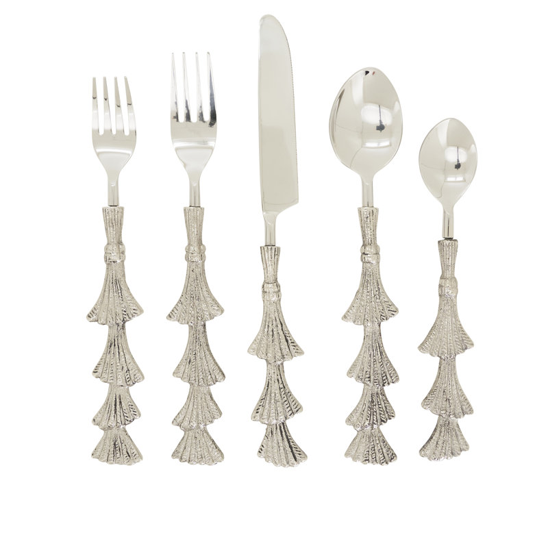 Couverts Merry Tree Holiday, Argent argent