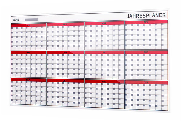 Magnetic Glass Annual Planner