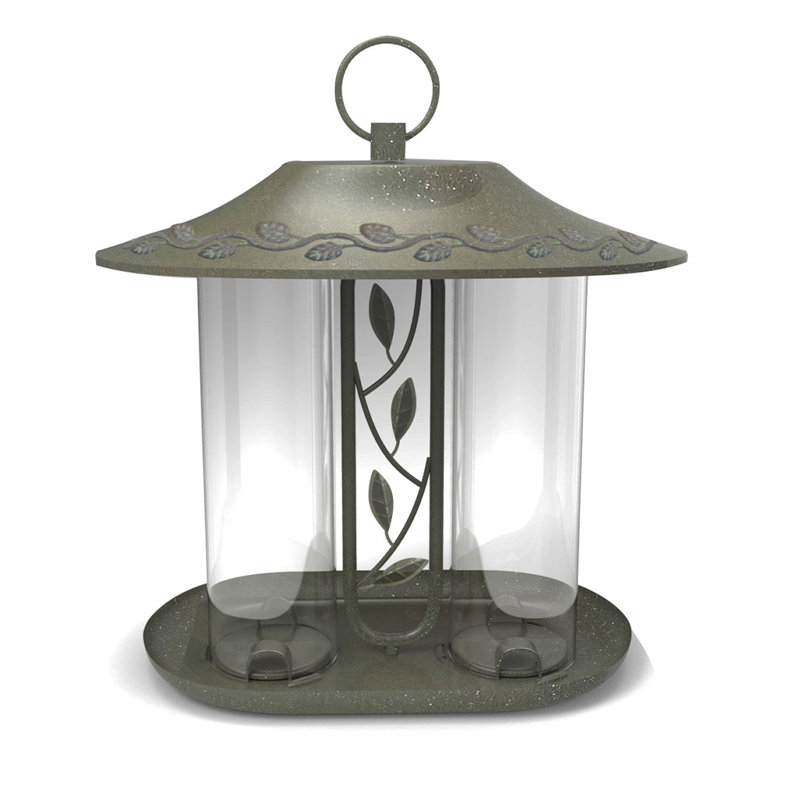 Jonanthan Metal Hanging Tray Bird Feeder
