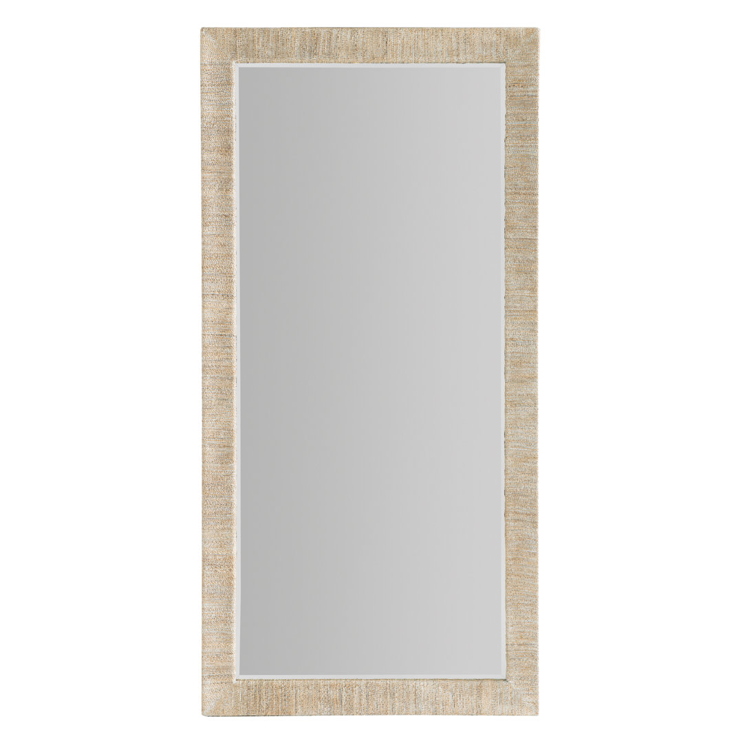 Serenity Solid And Engineered Wood Rectangle Floor Mirror Hooker Furniture