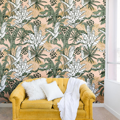 Murale marta barragan camarasa jungle drawing