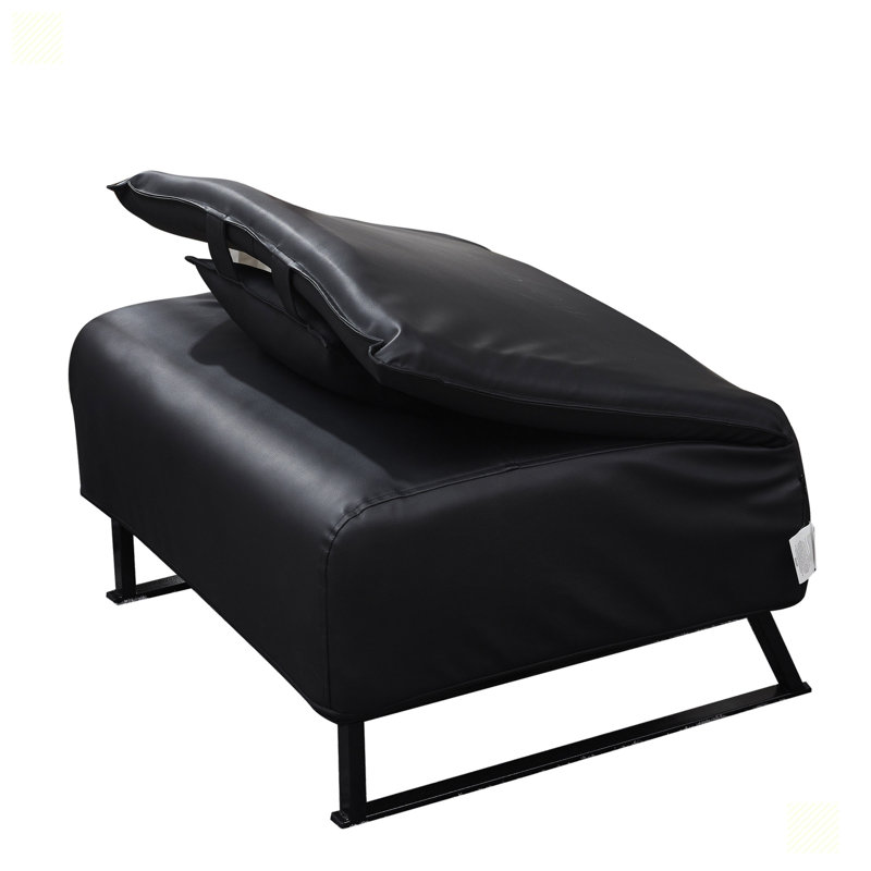 Chaise d'appoint, chaise de salon, canapé inclinable et confortable en tissu