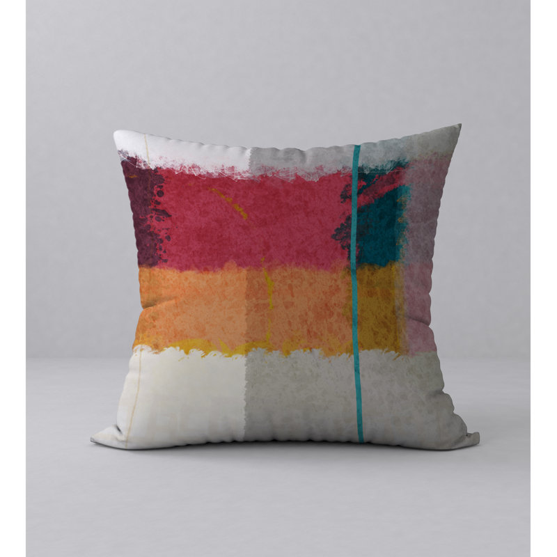 Spicey Reversible Throw Pillow, 20" x 20"