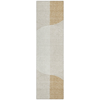 Machine Washable Indoor/Outdoor Howle ACN2281 Geometric Rug