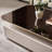 Tempered glass surface coffee table