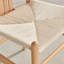 Carlton Solid Wooden & Rope Sculpted Dining Chairs - Elegant Scandi Inspired-1599426019