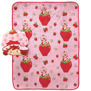 Ensemble de jet et de coussin Strawberry Shortcake Strawberries Galore