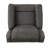 Comfortable Manual Reclining Chair With Swivel Function For Relaxation-1815207695