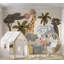 Adhésif mural pelez et collez, animaux de la jungle-998903739